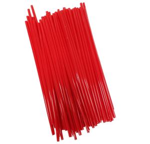 Spokeskins röda 240cm 72 st Universal