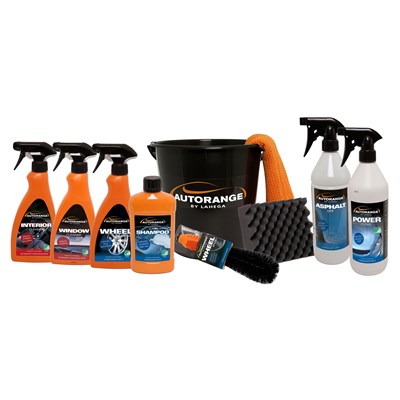 Bilvårdshink 10 liter inkl medel m.m Autoorange