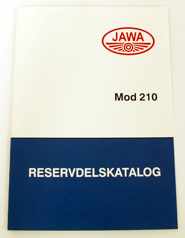 Reservdelskatalog Jawa 210
