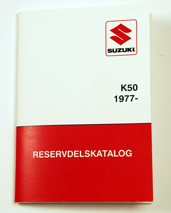 Reservdelskatalog Suzuki K50 77-