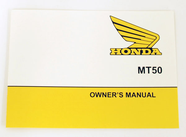 Instruktionsbok Honda MT50