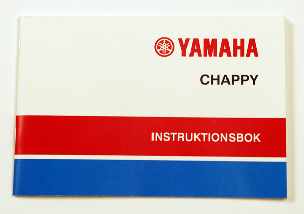 Instruktionsbok Yamaha Chappy