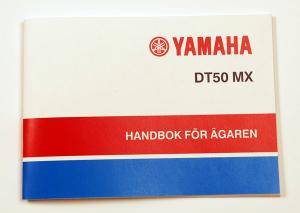 Instruktionsbok Yamaha DT50MX