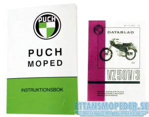 Instruktionsbok Puch VZ50 V3