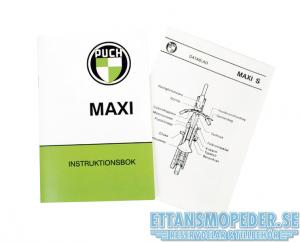 Instruktionsbok Puch Maxi