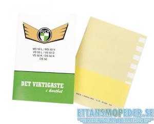 Instruktionsbok Puch -61