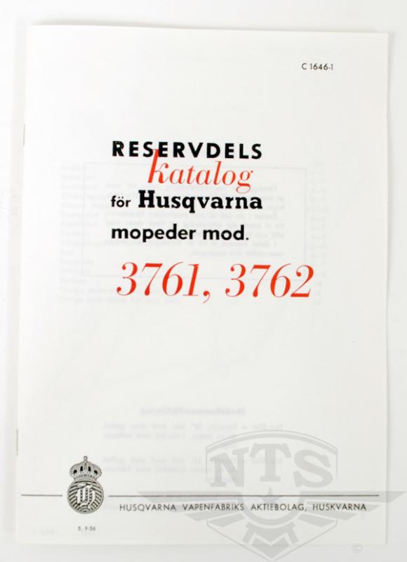 Reservdelskatalog Husqvarna 3671 & 3762