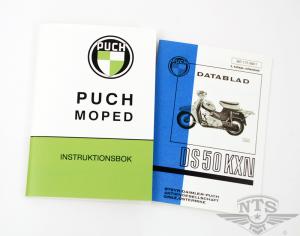 Instruktionsbok Puch DS50 KXN