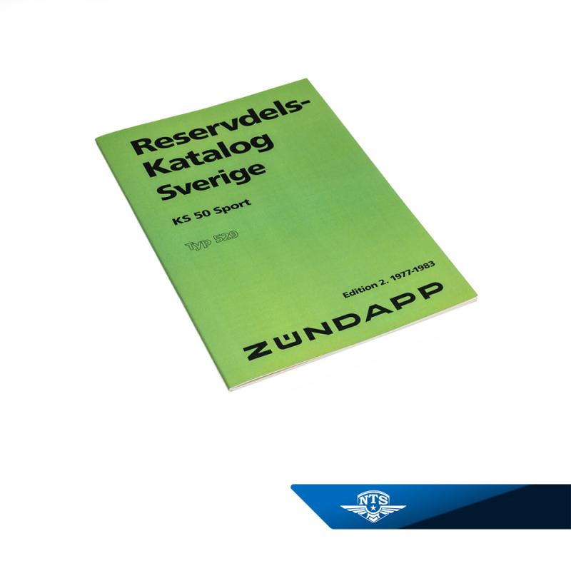 Reservdelskatalog Zündapp KS50/529