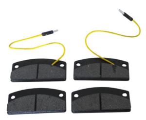 Bromsbelägg fram Microcar