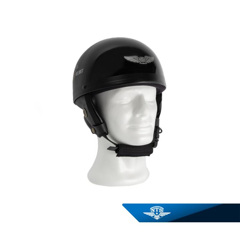 Potthjälm Blanksvart