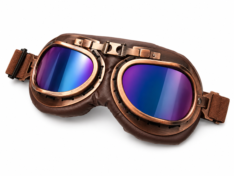 Goggles färgat glas vintage