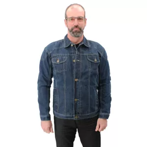 MC-Jeansjacka Full Kevlar Strl 48/S