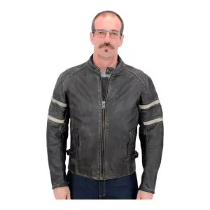 MC-Skinnjacka Loke -herr