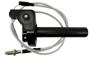 Snabbgashandtag CNC aluminium Svart Universal