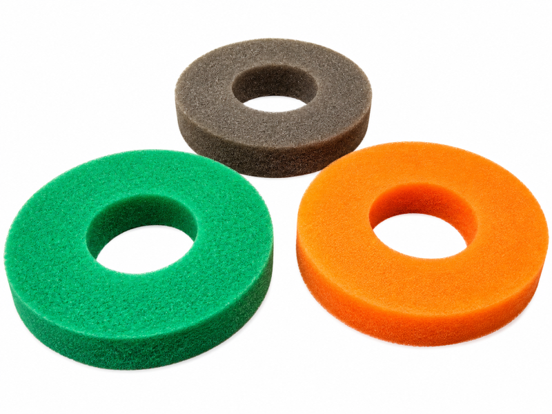 Tankmanschetter orange/grön/grå 3 pack