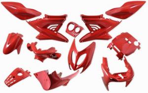 Kåpset Ferrari Röd Yamaha Aerox 12 delar 1999-2012