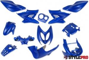 Kåpset Mattblå Yamaha Aerox 12 delar 1999-2012