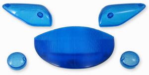 Blinkers & Baklampsglas Blått Yamaha Aerox