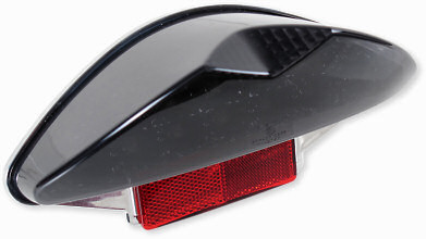 Baklyse Yamaha Aerox mfl. LED med blinkers Rökfärgat