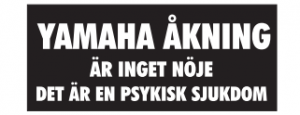 Dekal Yamaha åkning