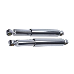 Stötdämpare inkapslad  kromad 310mm Universal 1 par