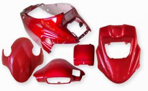 Kåpset Rödmetallic PGO Big Max mfl 10"