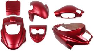 Kåpset Satin Rödmetallic PGO Bigmax mfl. 12"