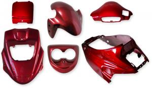 Kåpset Rödmetallic PGO Bigmax mfl. 12"