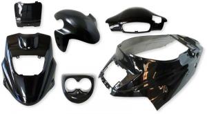 Kåpset svartmetallic PGO Big max mfl 12"