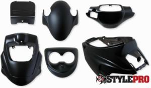 Kåpset Mattsvart PGO Big max mfl. 10"