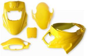 Kåpset Gul PGO Big max 10"