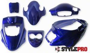 Kåpset Blå metallic PGO Big max 10-12"