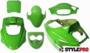 Kåpset Kawasaki Grön PGO Big max 10"