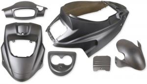 Kåpset Mattgrå PGO Bigmax mfl. 10"