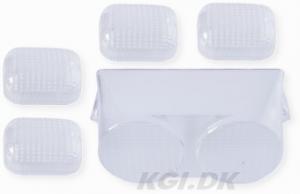 Blinkers & Baklampsglas Vit PGO Bigmax