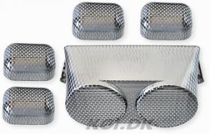 Blinkers & Baklampsglas Carbon Look PGO Big Max