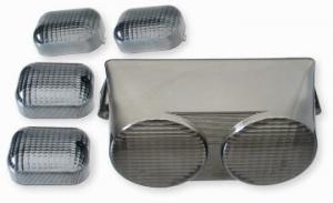 Blinkers & Baklampsglas Rökfärgat PGO Bigmax