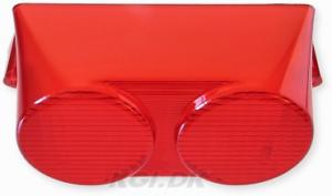 Baklampsglas rött PGO Bigmax