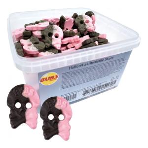 Hallon/lakritsskalle skum Bubs 2.8kg