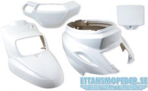 Kåpset Metallic Vit Yamaha Booster 4 delar 2004-