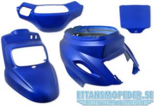 Kåpset Mattblå Yamaha Booster 4 delar 2004-