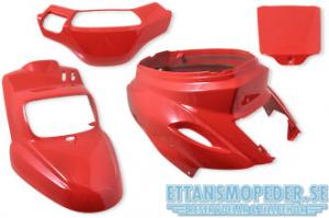Kåpset Röd Yamaha Booster 4 delar 2004-
