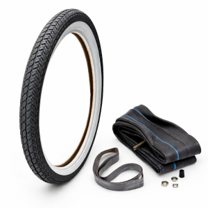 Däckkit 2.25 - 19 " vit sida TT Road (23x2.25)