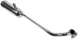 Avgassystem krom Piaggio Ciao