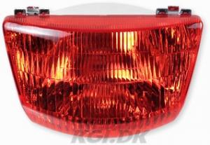 Framlyse rött glas Yamaha Jog