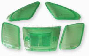 Blinkers & Baklampsglas gröna Yamaha Jog