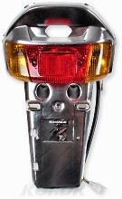 Bakskärm krom Yamaha Jog