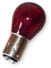 Glödlampa BAY15D 12V21/5W Röd