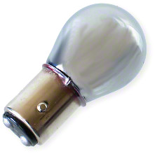 Glödlampa BAY15D 12V18/5W Krom röd